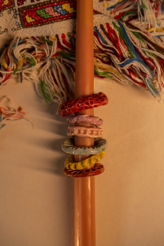 Λαμπάδα από φυσικό μελισσοκέρι