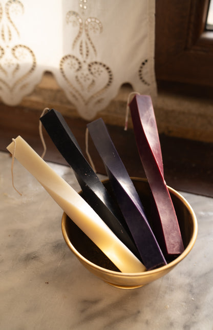 Λαμπάδα από φυτικά κεριά (vegan choice)